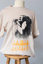 Load image into Gallery viewer, Janis Joplin: Working The Mic T-shirt - StitchStreet.com
