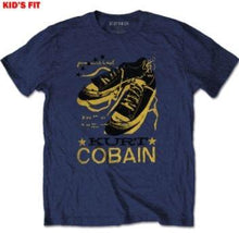 Load image into Gallery viewer, Kids Kurt Cobain: Laces T-shirt - StitchStreet.com
