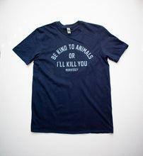 Load image into Gallery viewer, Morrissey: Be Kind To Animals T-shirt - StitchStreet.com

