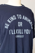 Load image into Gallery viewer, Morrissey: Be Kind To Animals T-shirt - StitchStreet.com
