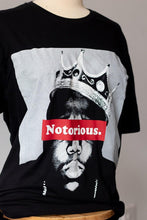 Load image into Gallery viewer, Notorious B. I. G.: Eyes Covered T-shirt - StitchStreet.com
