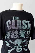 Load image into Gallery viewer, The Clash Skull &amp; Crossbones Black T-shirt - StitchStreet.com

